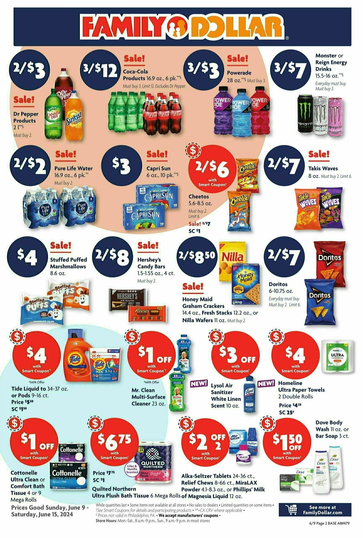 Family Dollar Weekly Ad from June 9