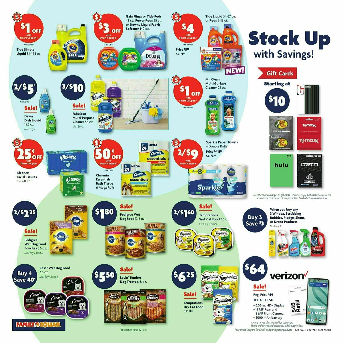 Family Dollar Weekly Ad from June 16