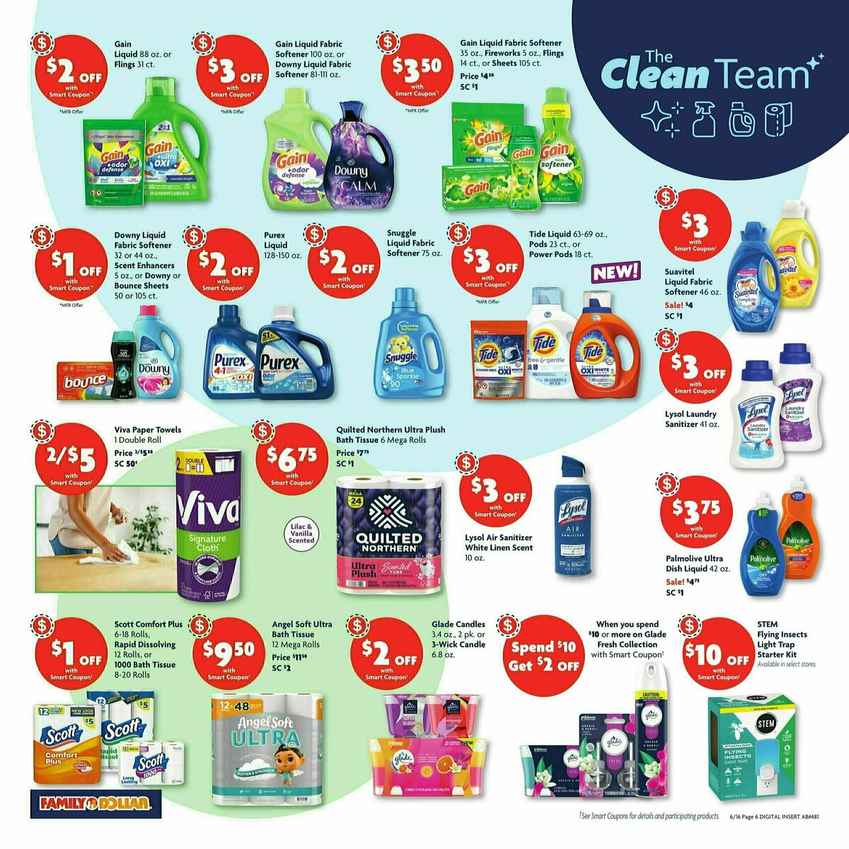 Family Dollar Weekly Ad from June 16