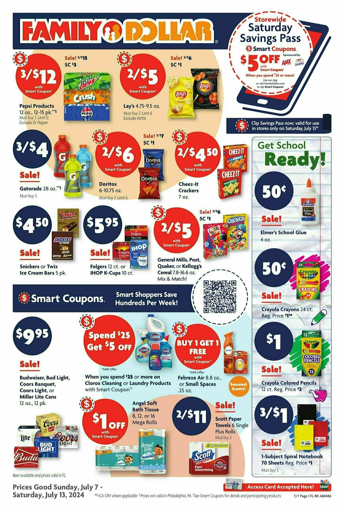 Family Dollar Weekly Ad from July 7