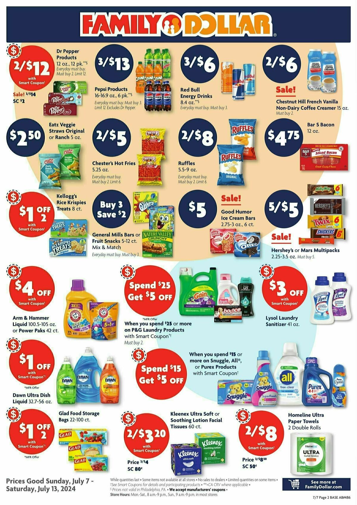 Family Dollar Weekly Ad from July 7