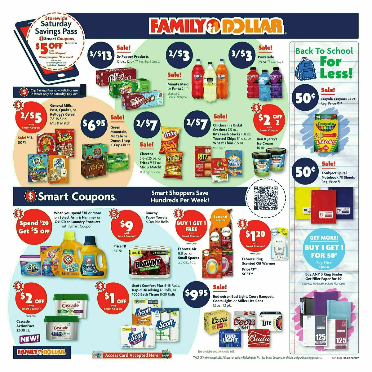 Family Dollar Weekly Ad from July 14