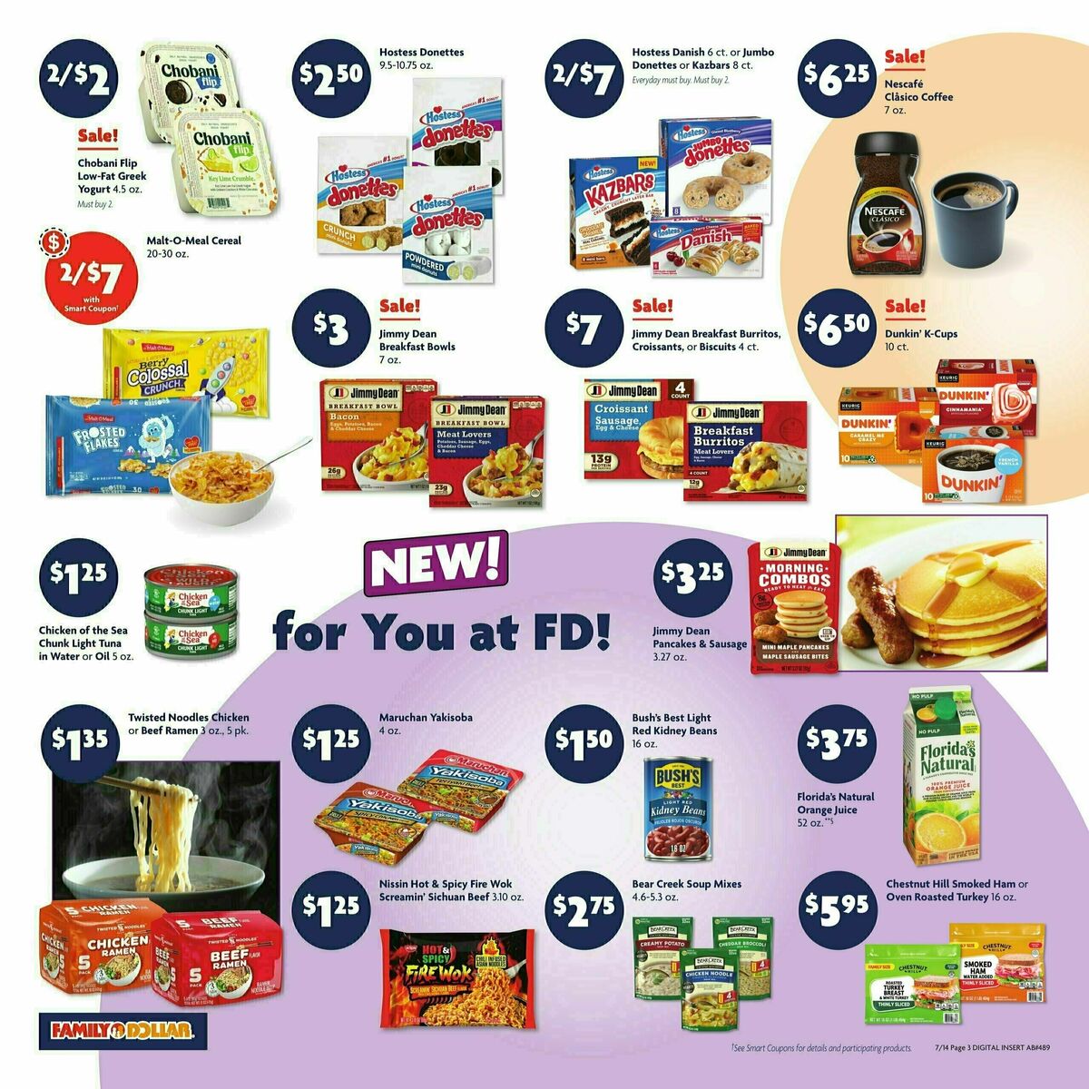 Family Dollar Weekly Ad from July 14