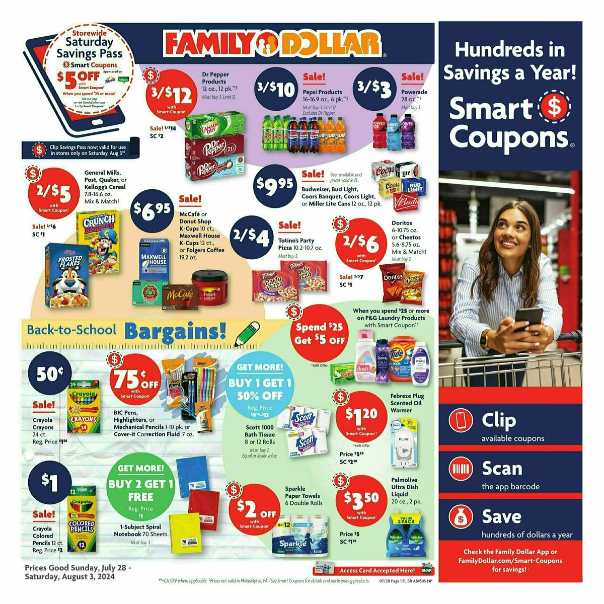 Family Dollar Weekly Ad from July 28