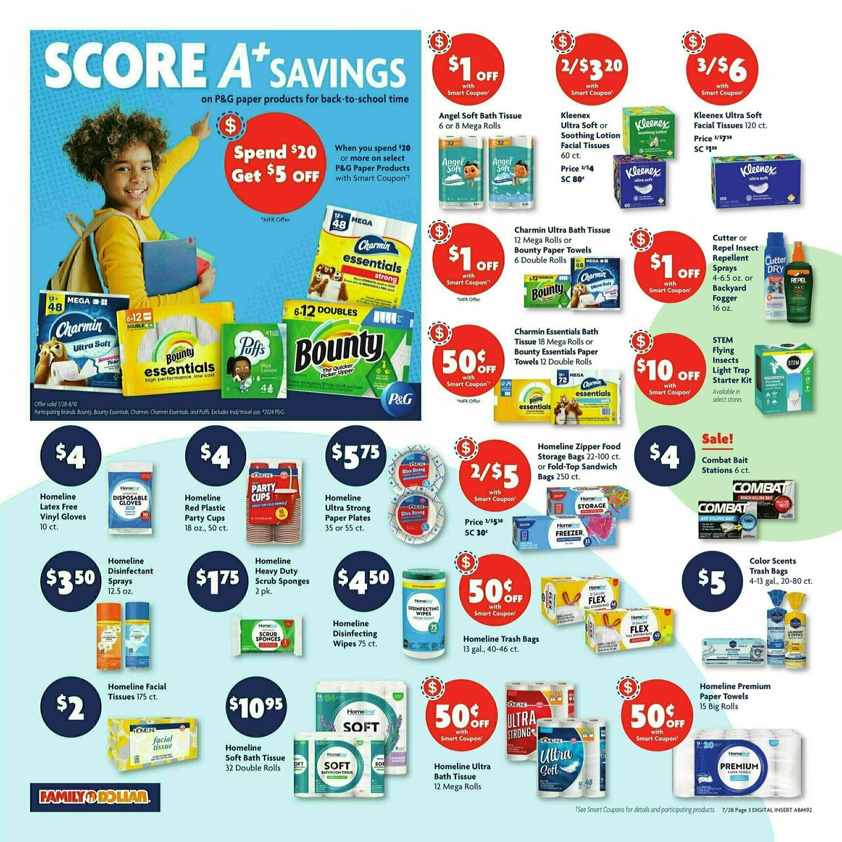 Family Dollar Weekly Ad from July 28