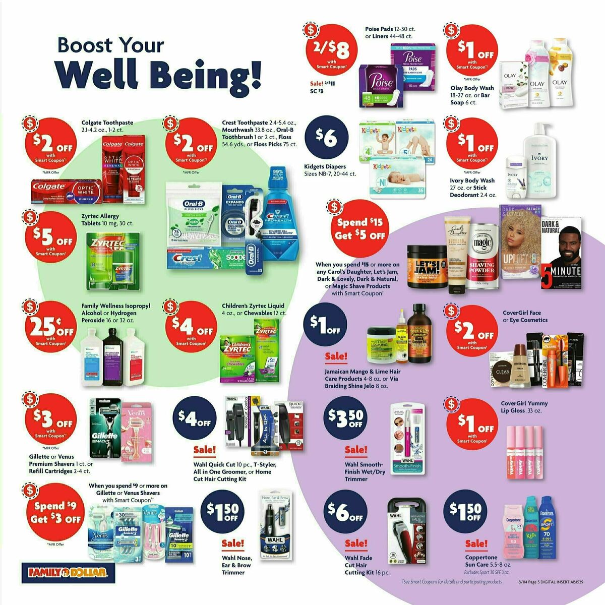 Family Dollar Weekly Ad from August 4