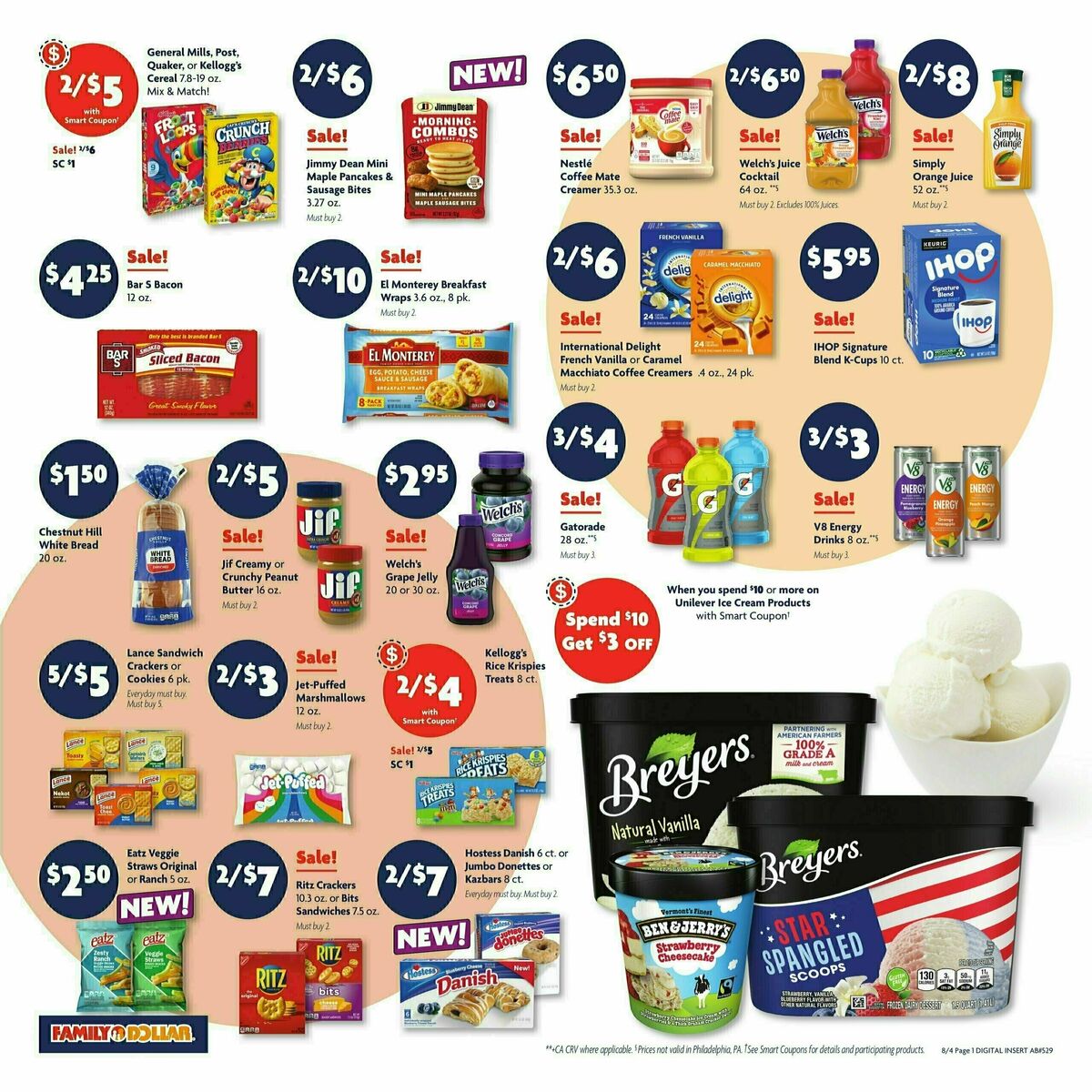 Family Dollar Weekly Ad from August 4