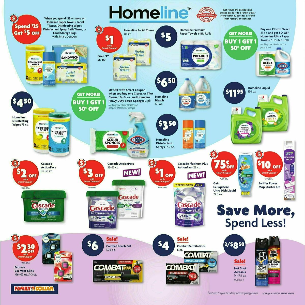 Family Dollar Weekly Ad from August 4