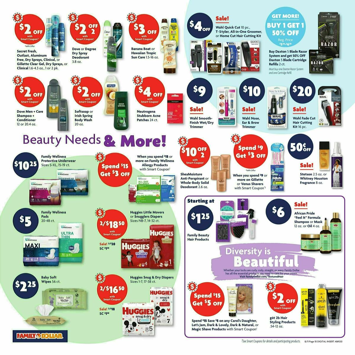 Family Dollar Weekly Ad from August 11