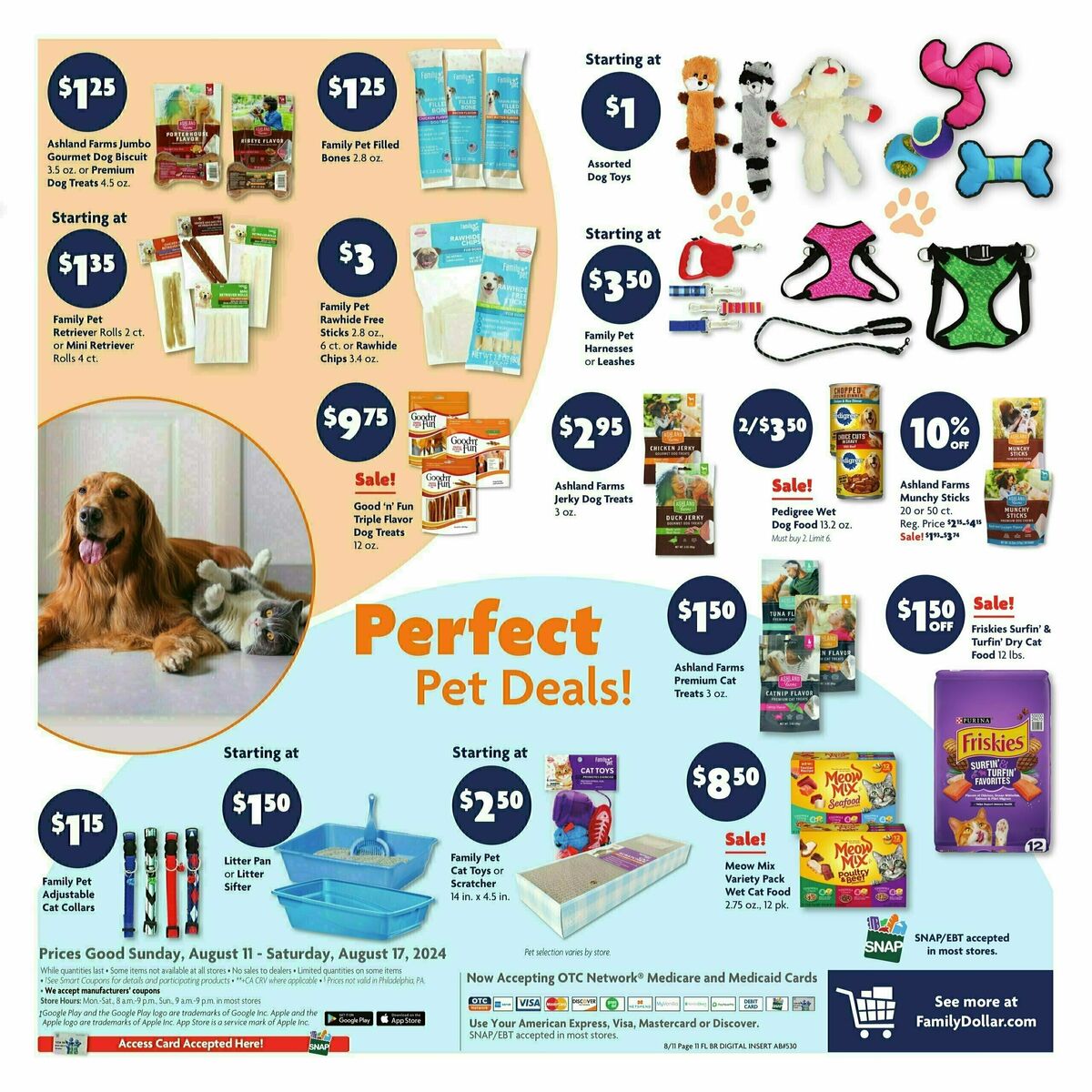 Family Dollar Weekly Ad from August 11