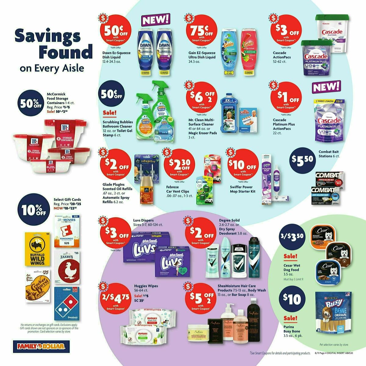 Family Dollar Weekly Ad from August 11