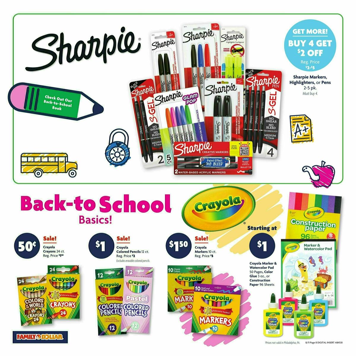 Family Dollar Weekly Ad from August 11