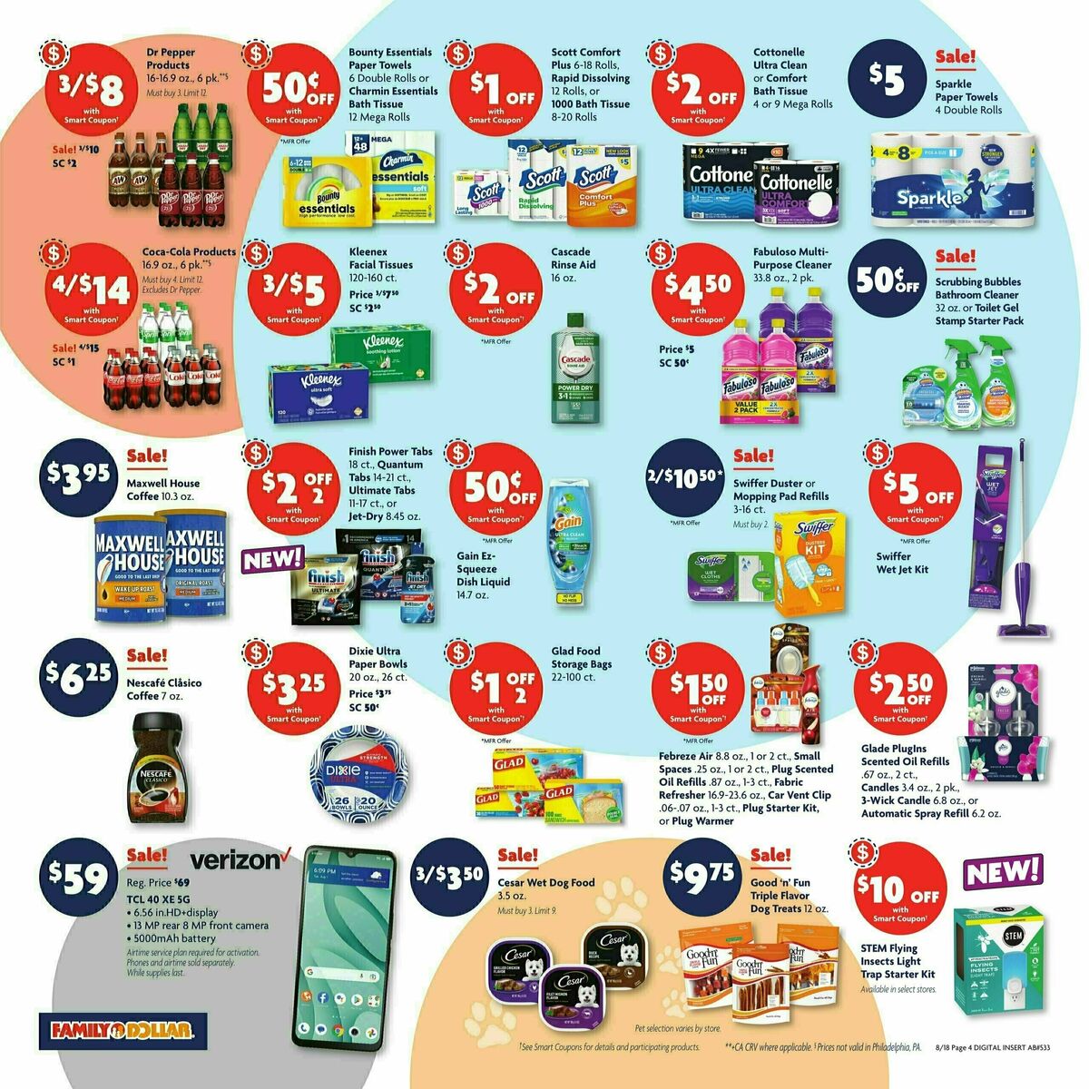 Family Dollar Weekly Ad from August 18