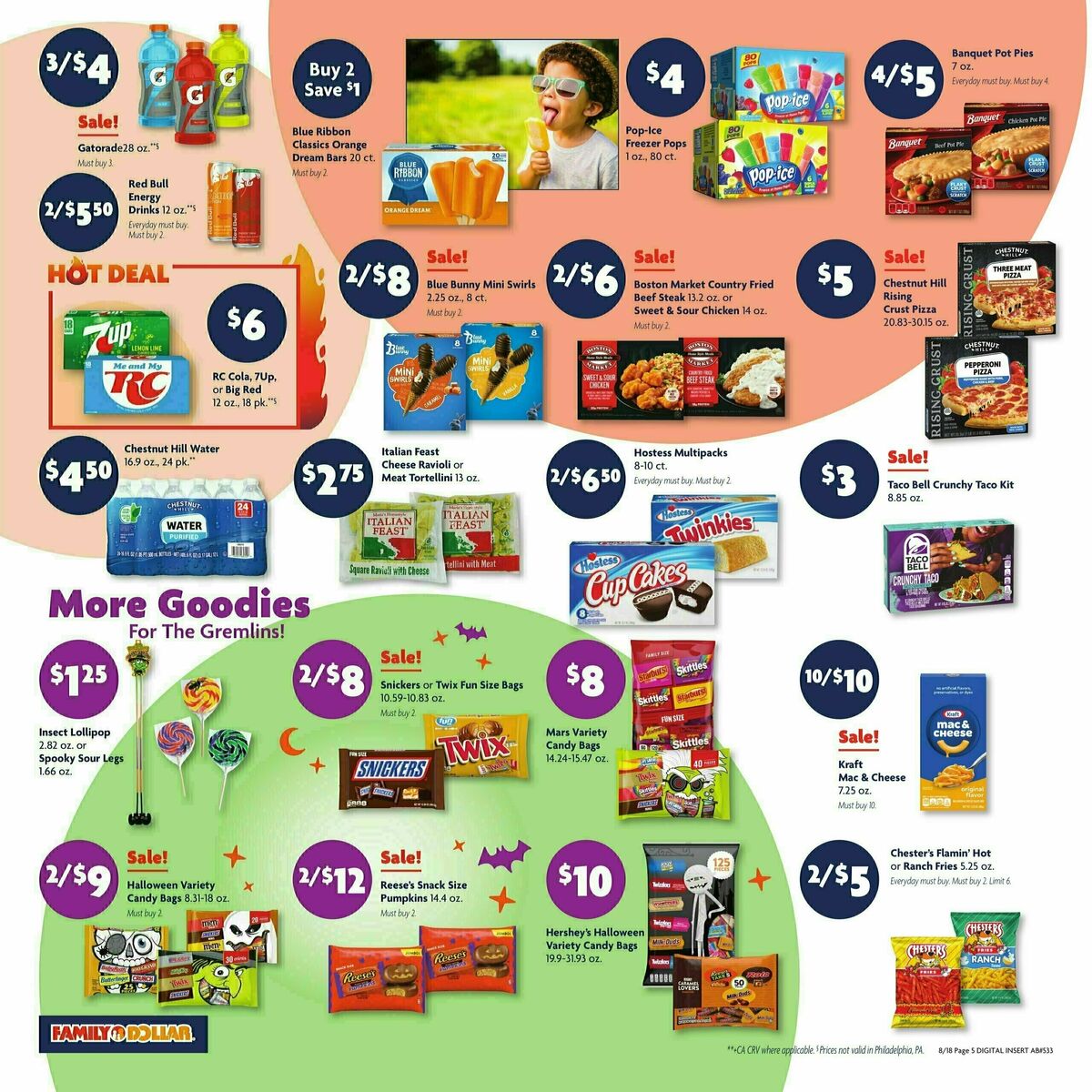 Family Dollar Weekly Ad from August 18