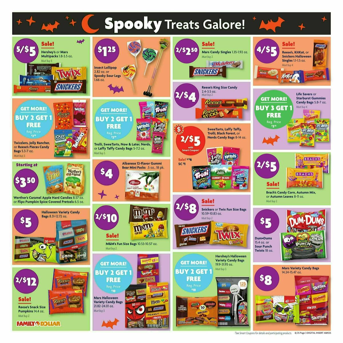 Family Dollar Weekly Ad from August 25