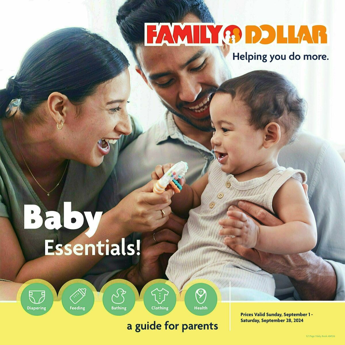 Family Dollar Baby Weekly Ad from September 1