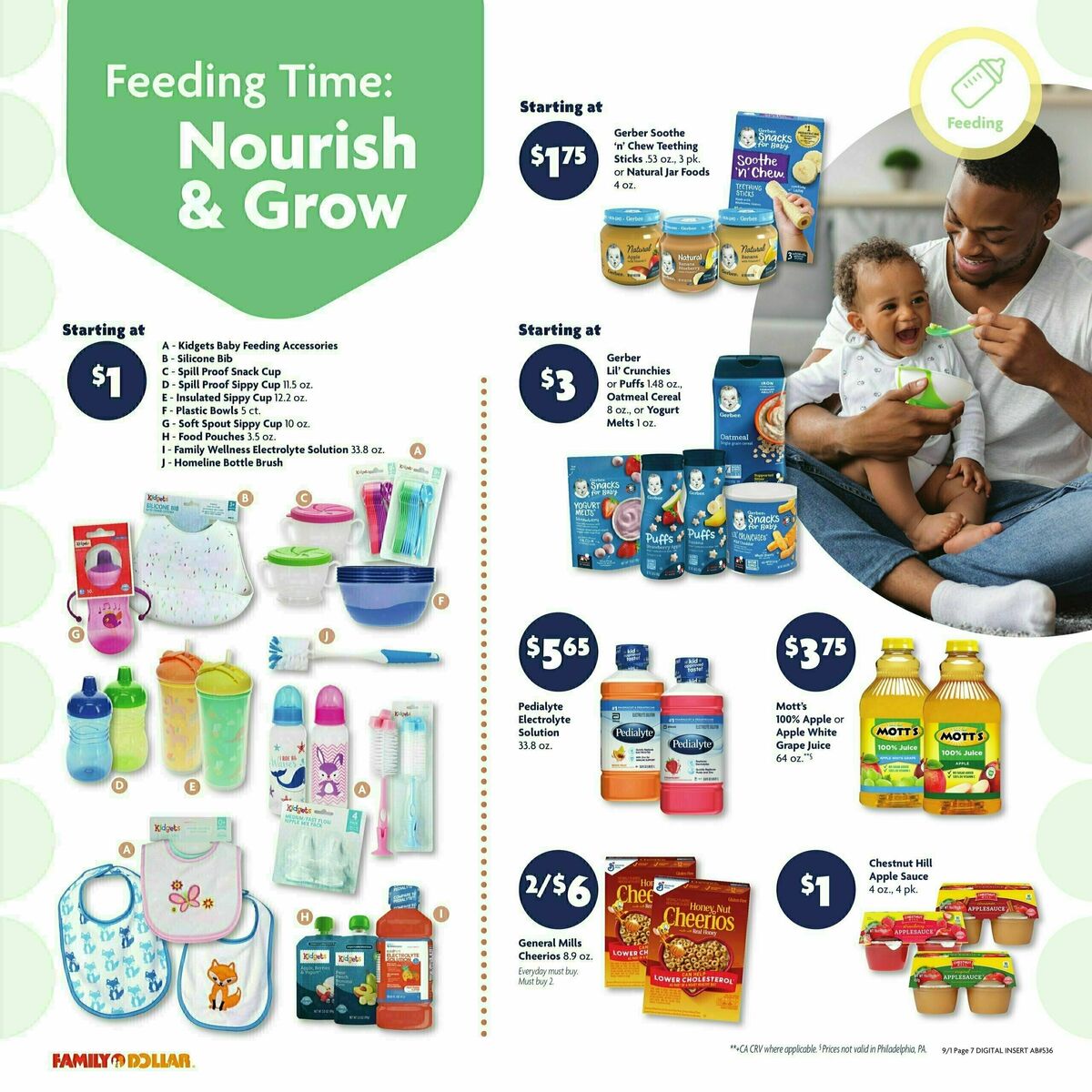 Family Dollar Baby Weekly Ad from September 1