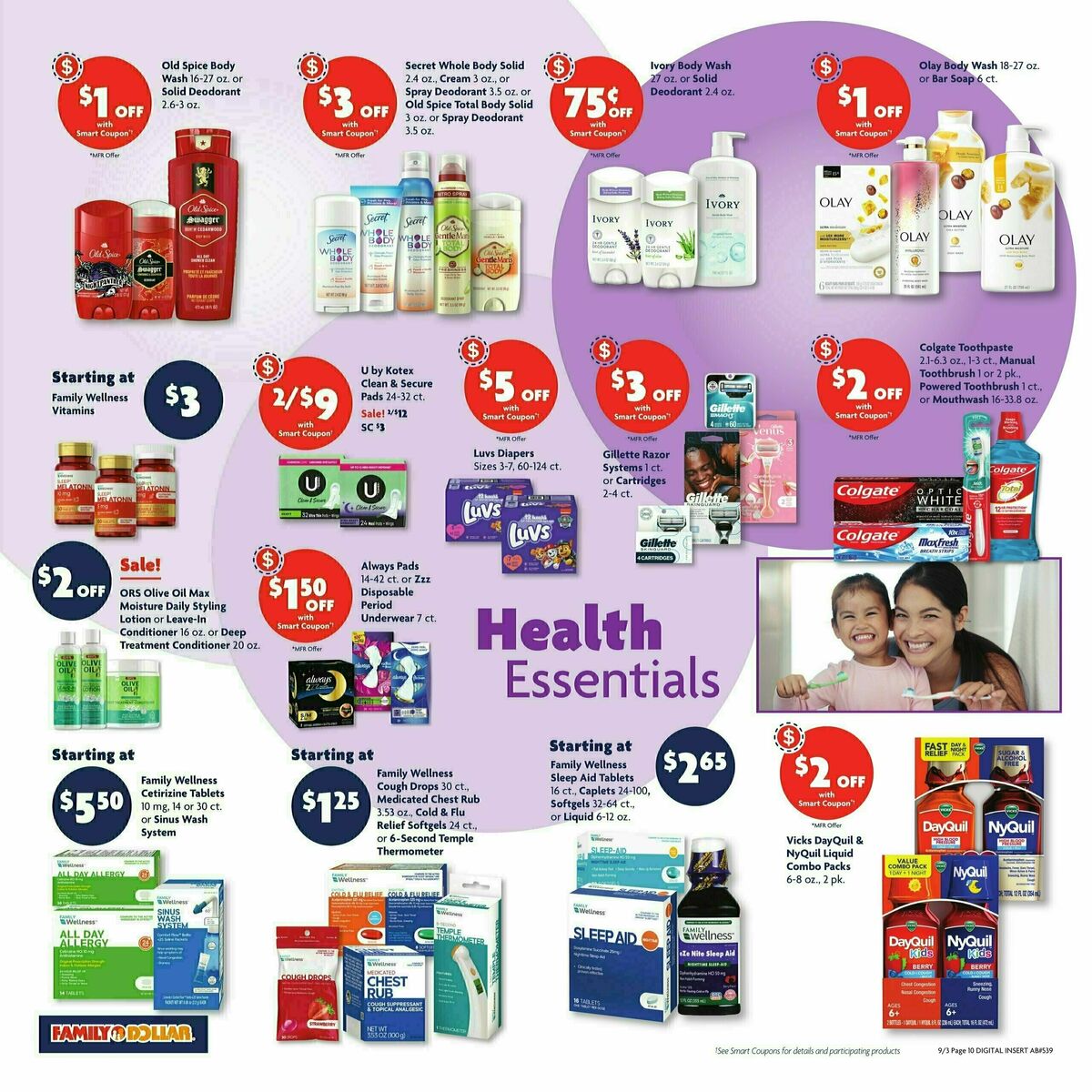 Family Dollar Weekly Ad from September 3