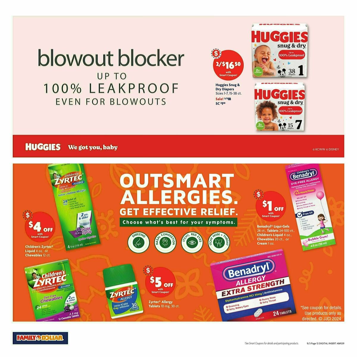 Family Dollar Weekly Ad from September 3