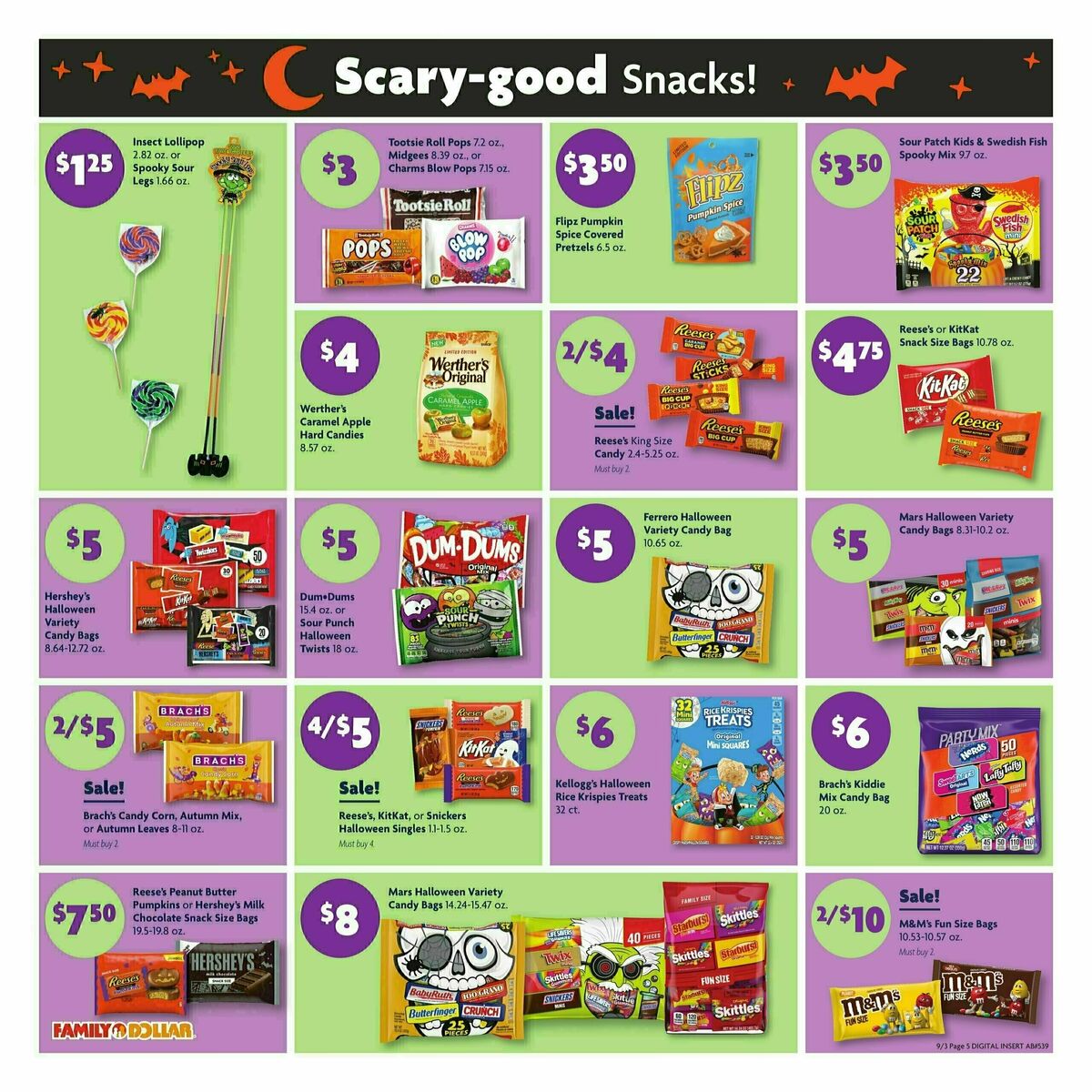 Family Dollar Weekly Ad from September 3