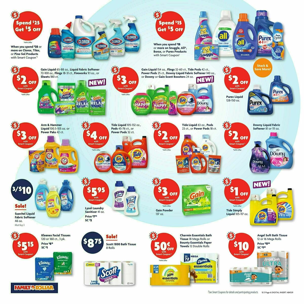 Family Dollar Weekly Ad from September 3