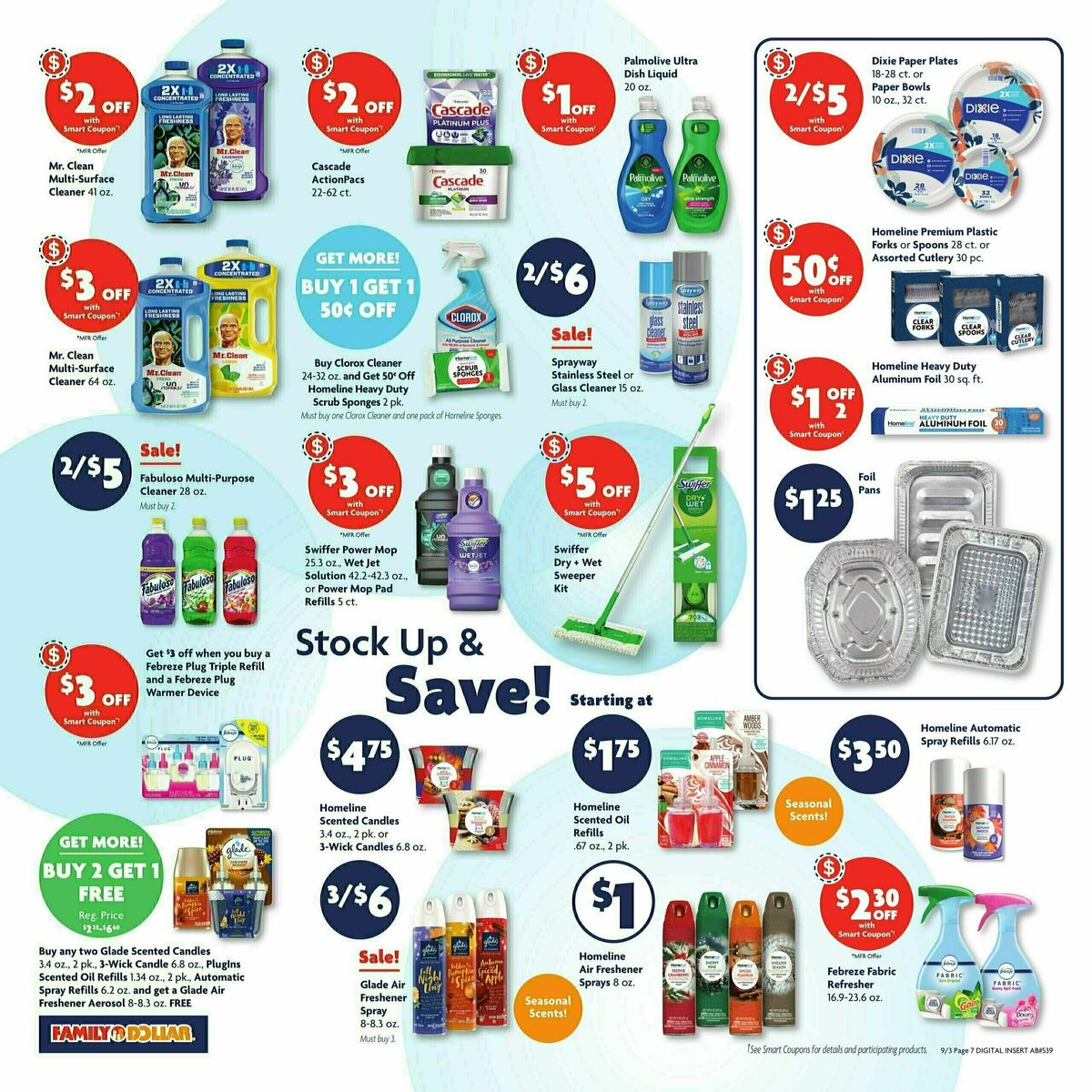 Family Dollar Weekly Ad from September 3