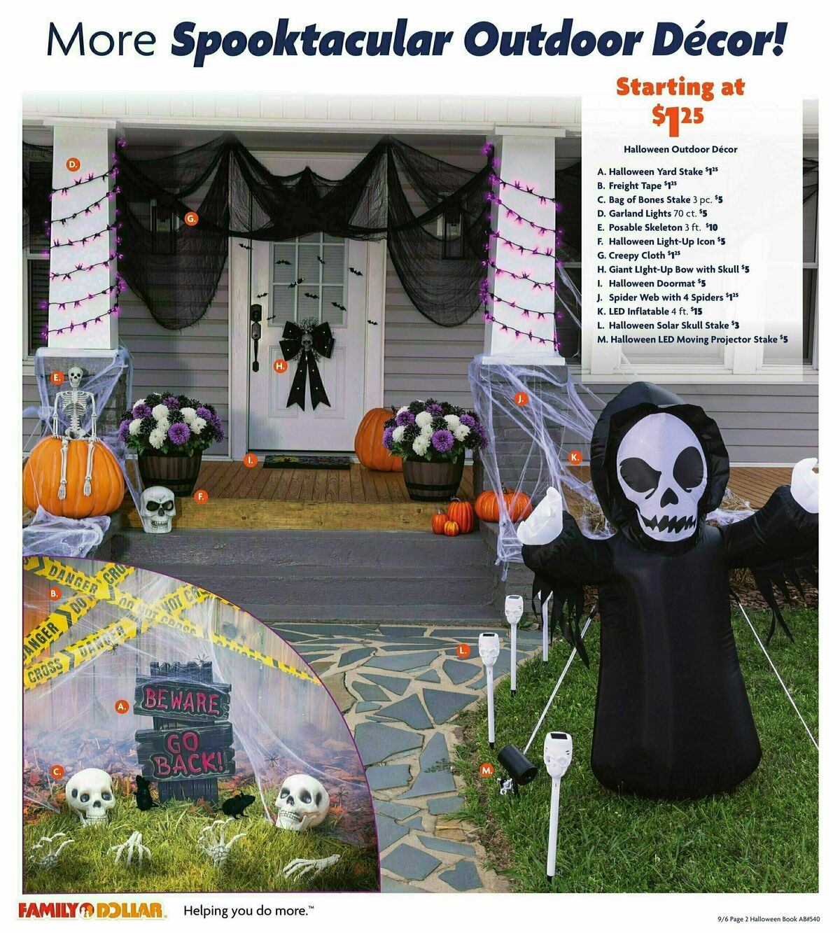 Family Dollar Halloween Weekly Ad from September 6