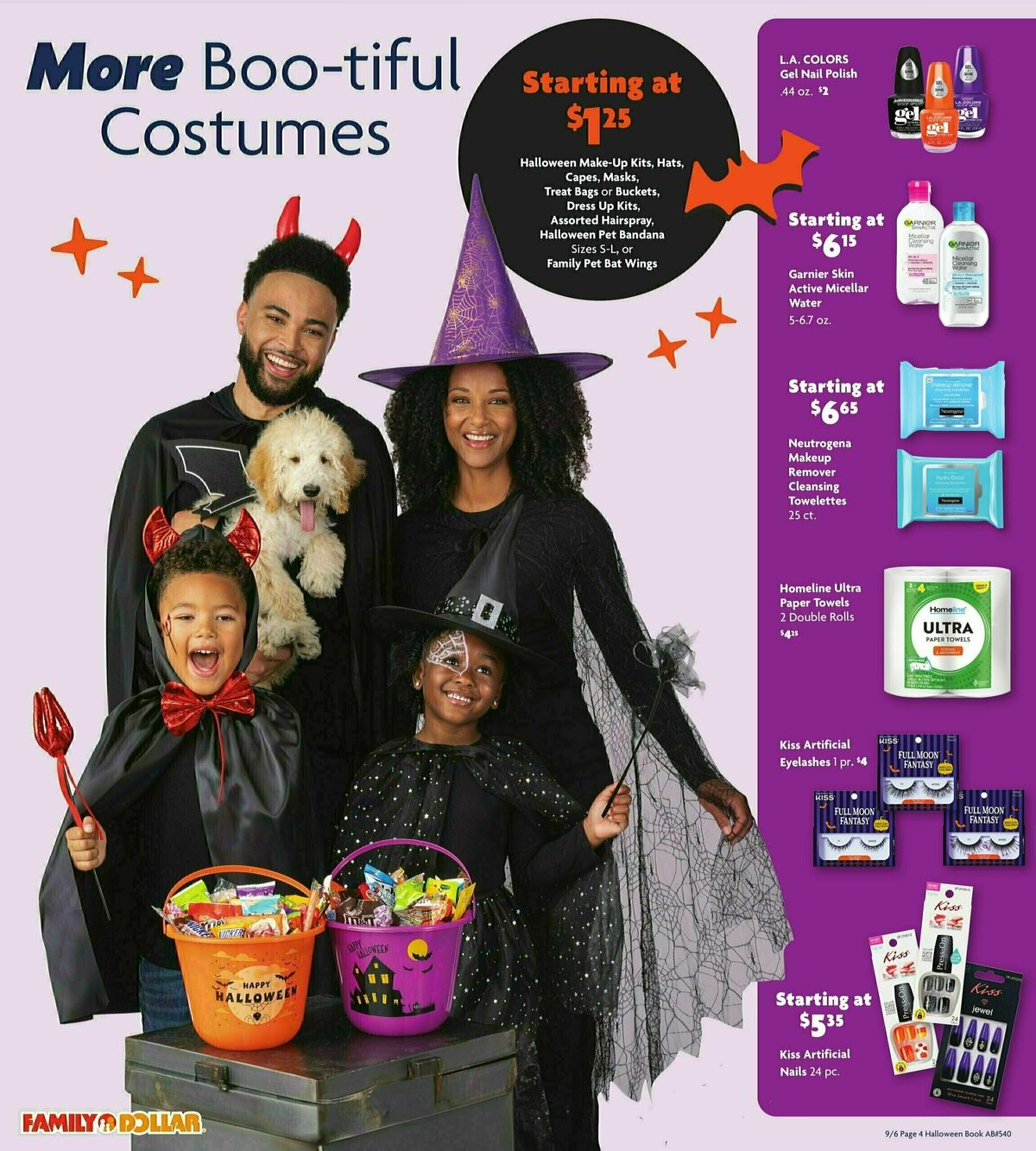 Family Dollar Halloween Weekly Ad from September 6