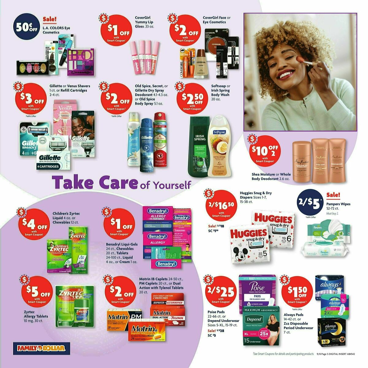 Family Dollar Weekly Ad from September 8