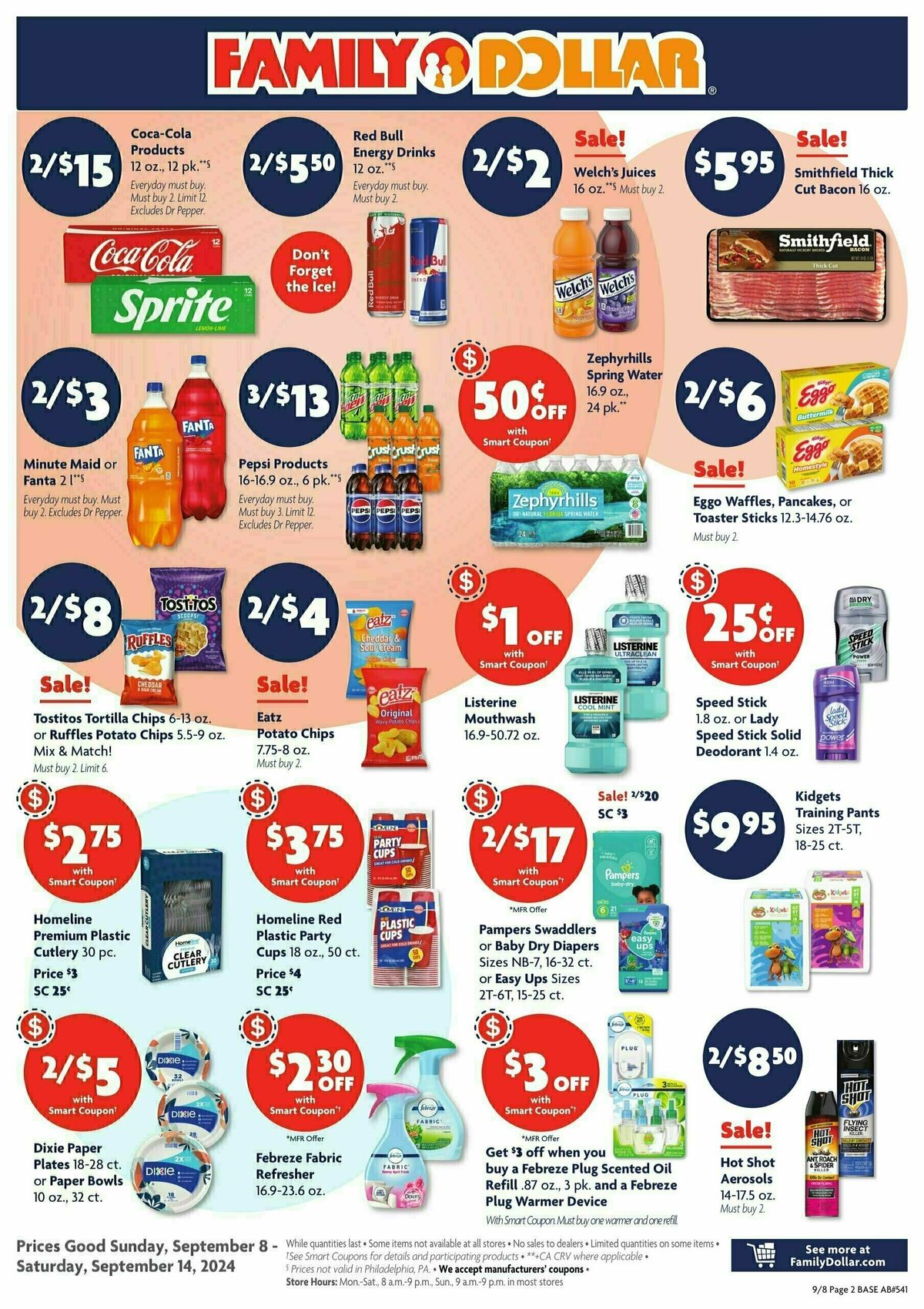 Family Dollar Weekly Ad from September 8