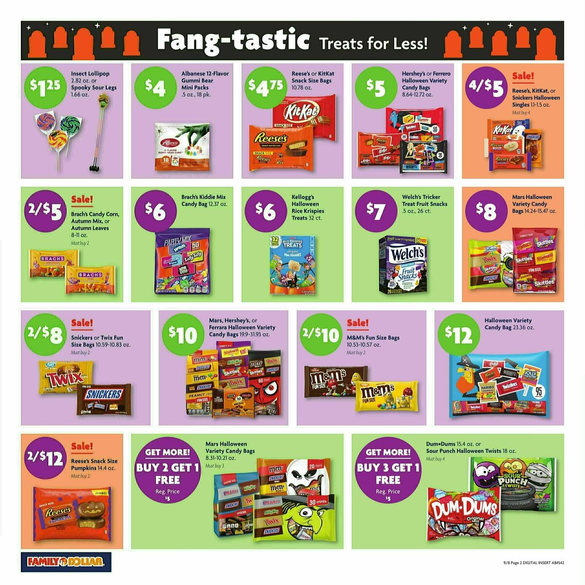 Family Dollar Weekly Ad from September 8