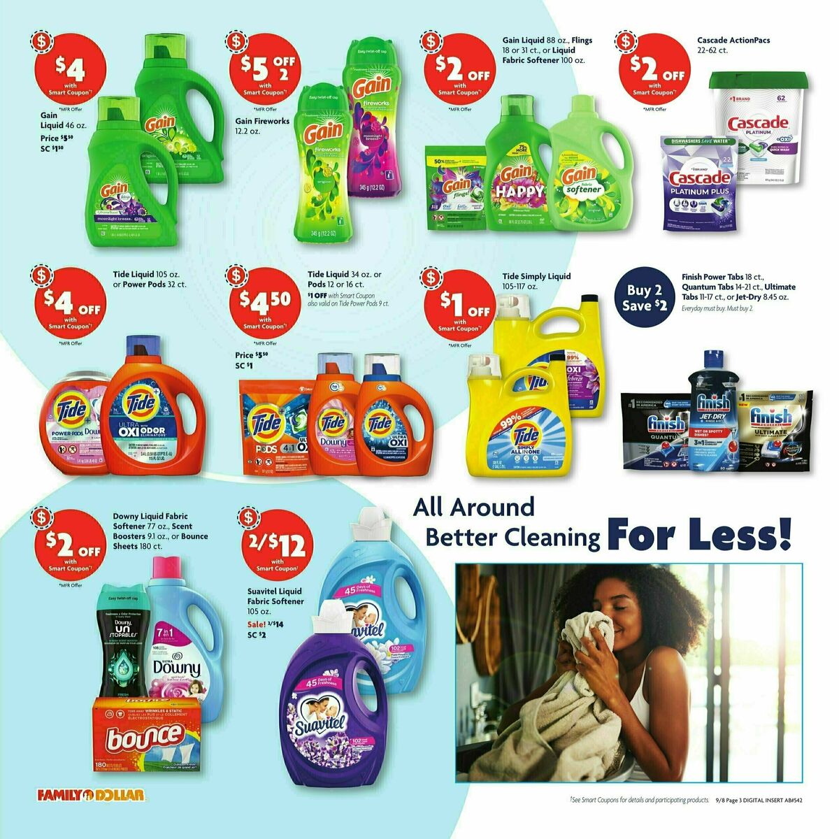 Family Dollar Weekly Ad from September 8