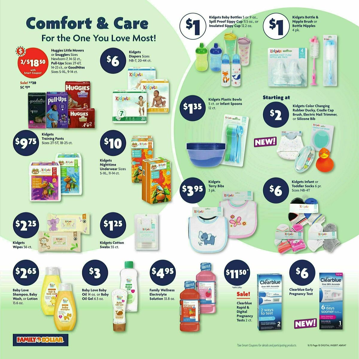 Family Dollar Weekly Ad from September 15