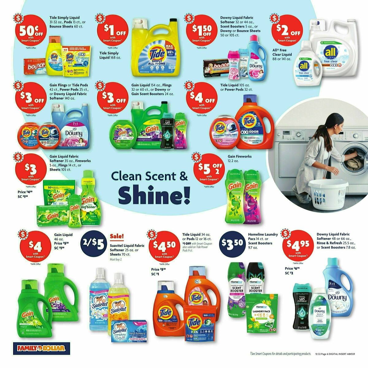 Family Dollar Weekly Ad from September 22