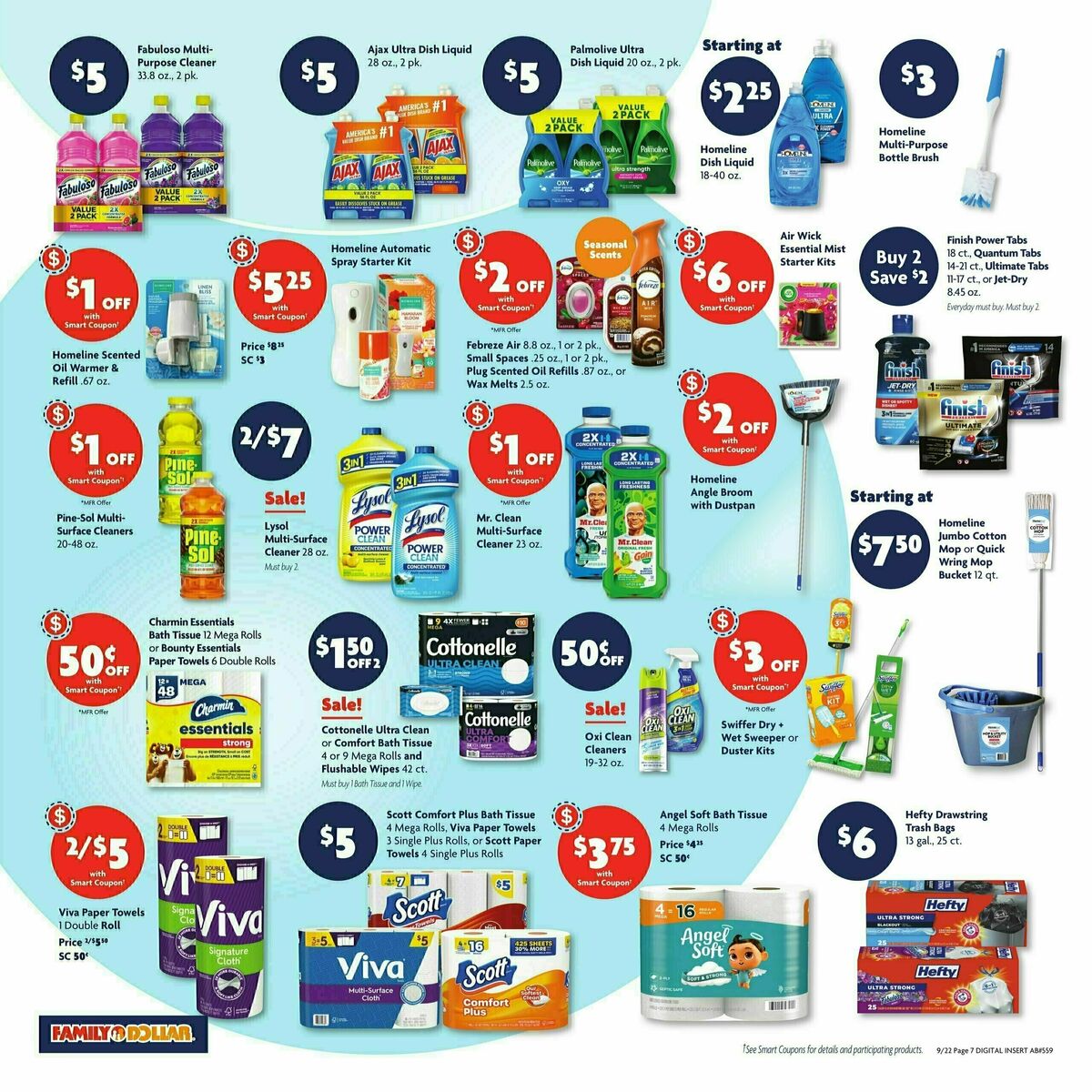 Family Dollar Weekly Ad from September 22