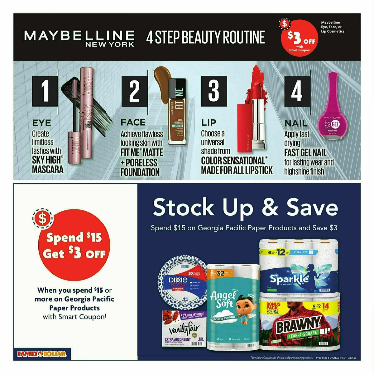 Family Dollar Weekly Ad from September 29