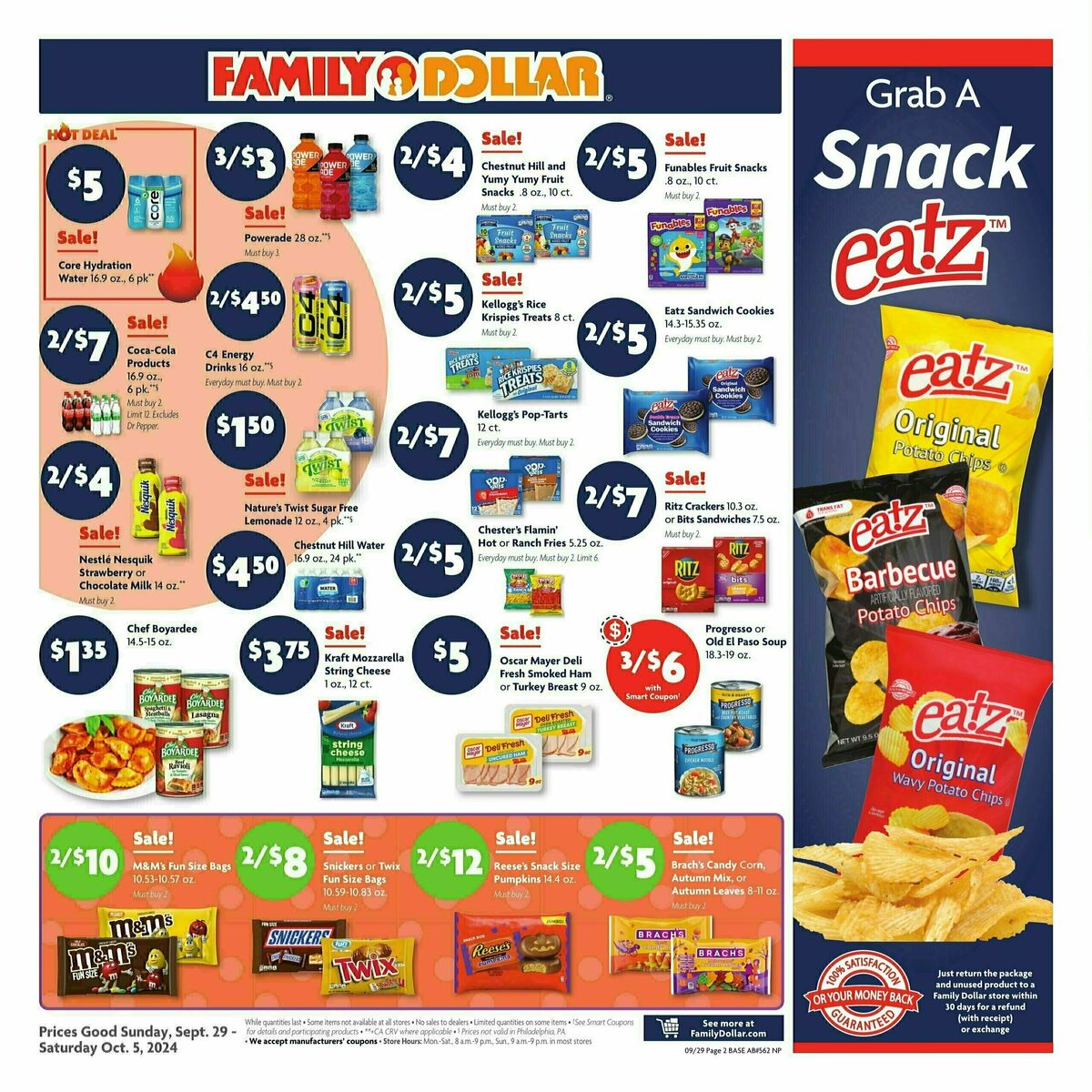 Family Dollar Weekly Ad from September 29