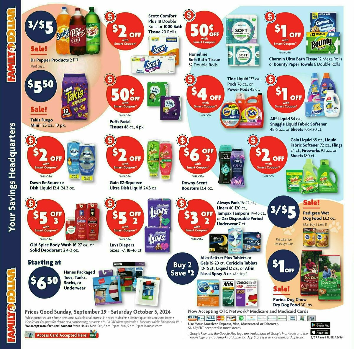 Family Dollar Weekly Ad from September 29