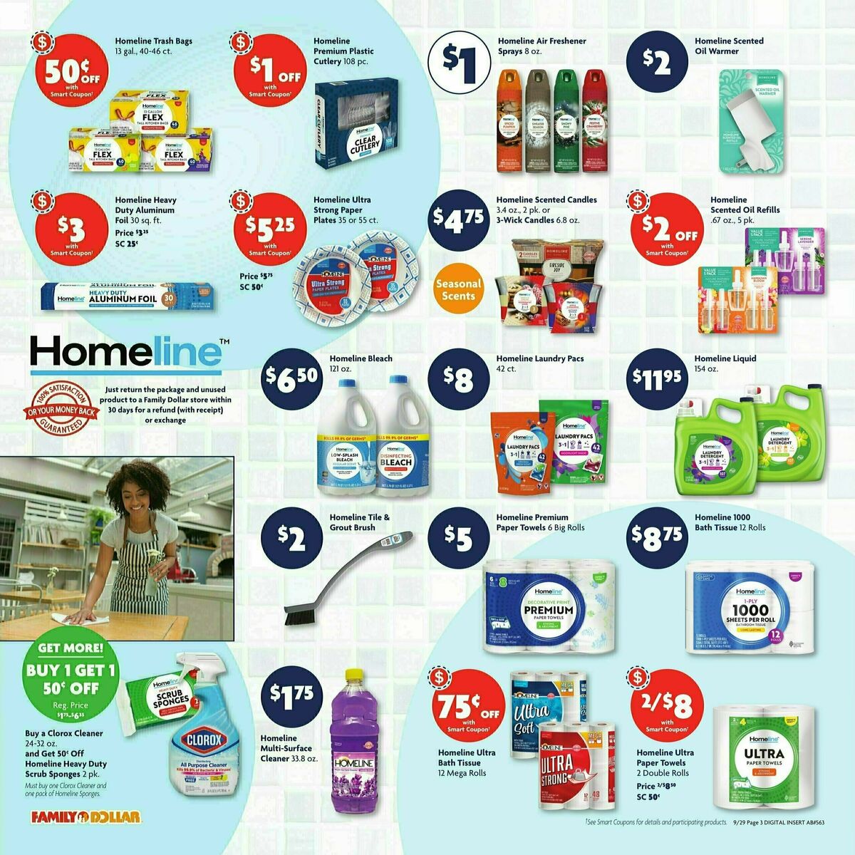 Family Dollar Weekly Ad from September 29