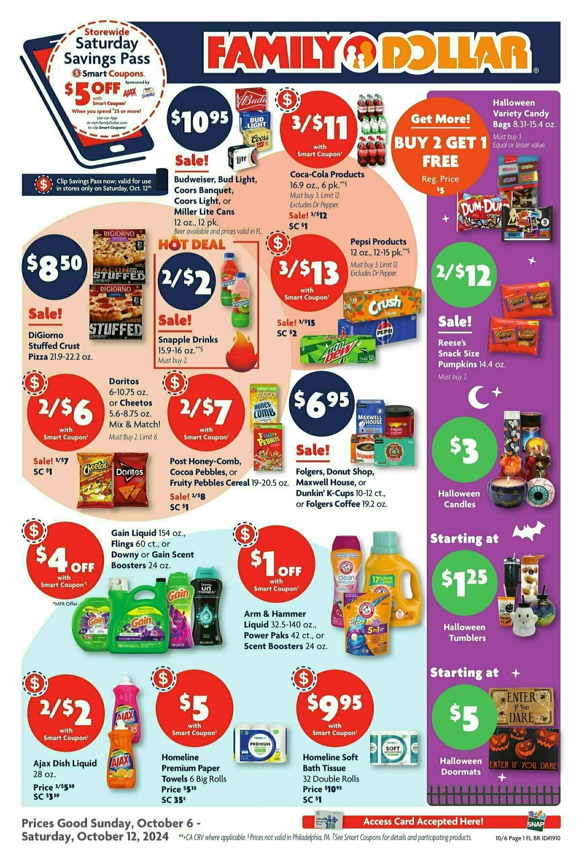 Family Dollar Weekly Ad from October 6