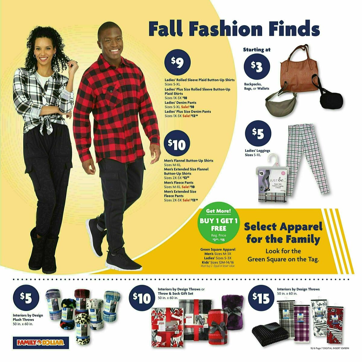 Family Dollar Weekly Ad from October 6