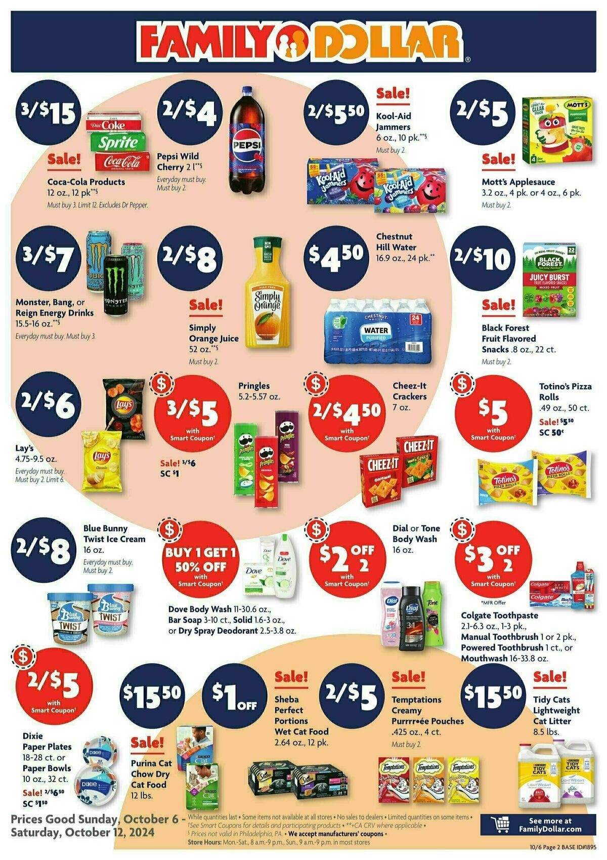 Family Dollar Weekly Ad from October 6