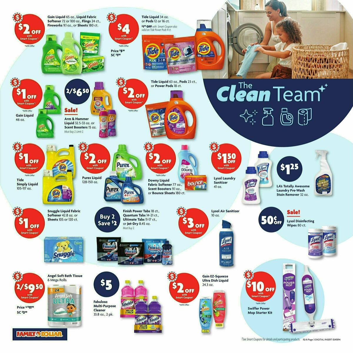 Family Dollar Weekly Ad from October 6