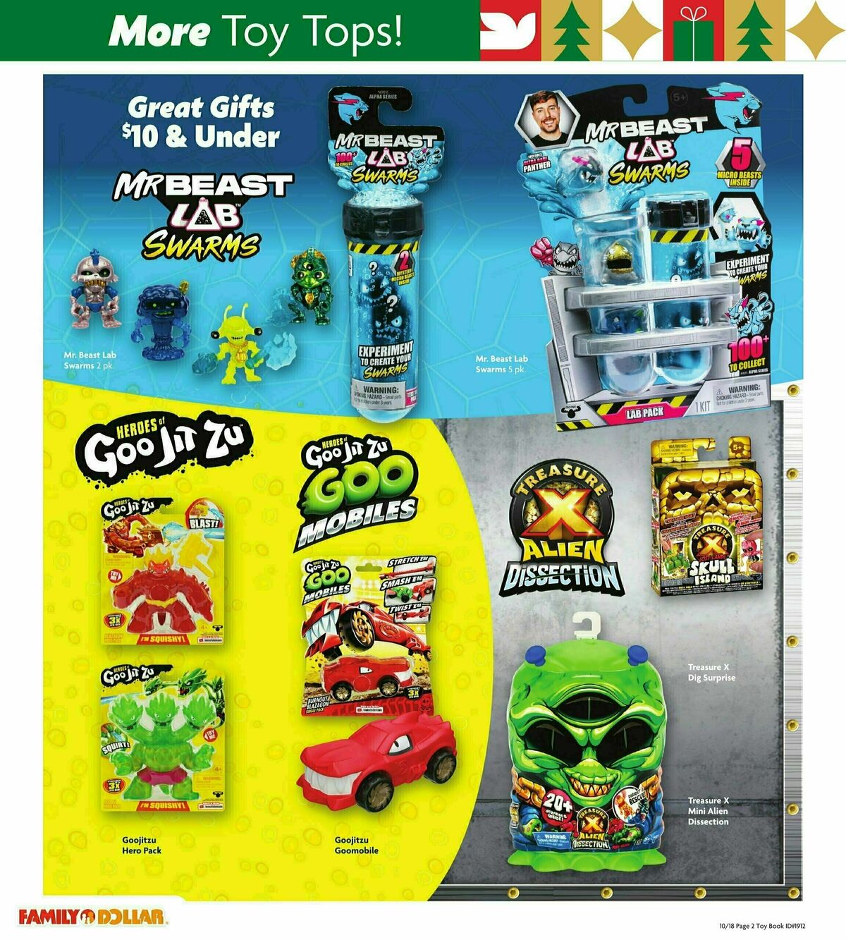 Family Dollar Holiday Toy Guide Weekly Ad from October 18