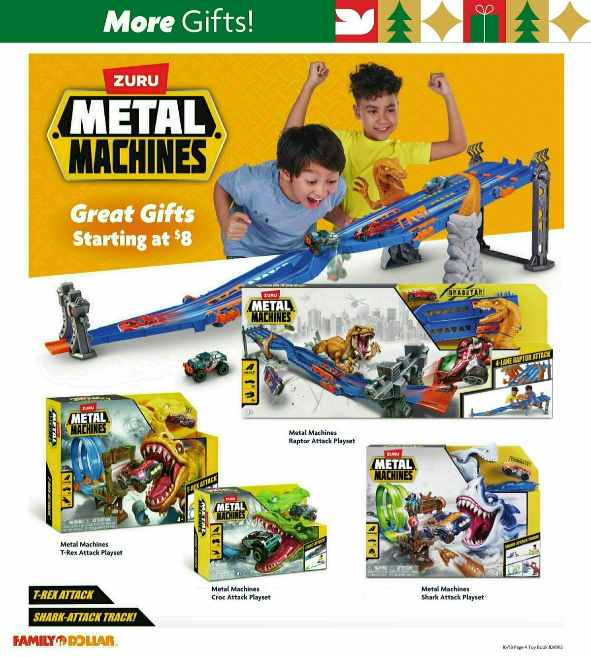 Family Dollar Holiday Toy Guide Weekly Ad from October 18