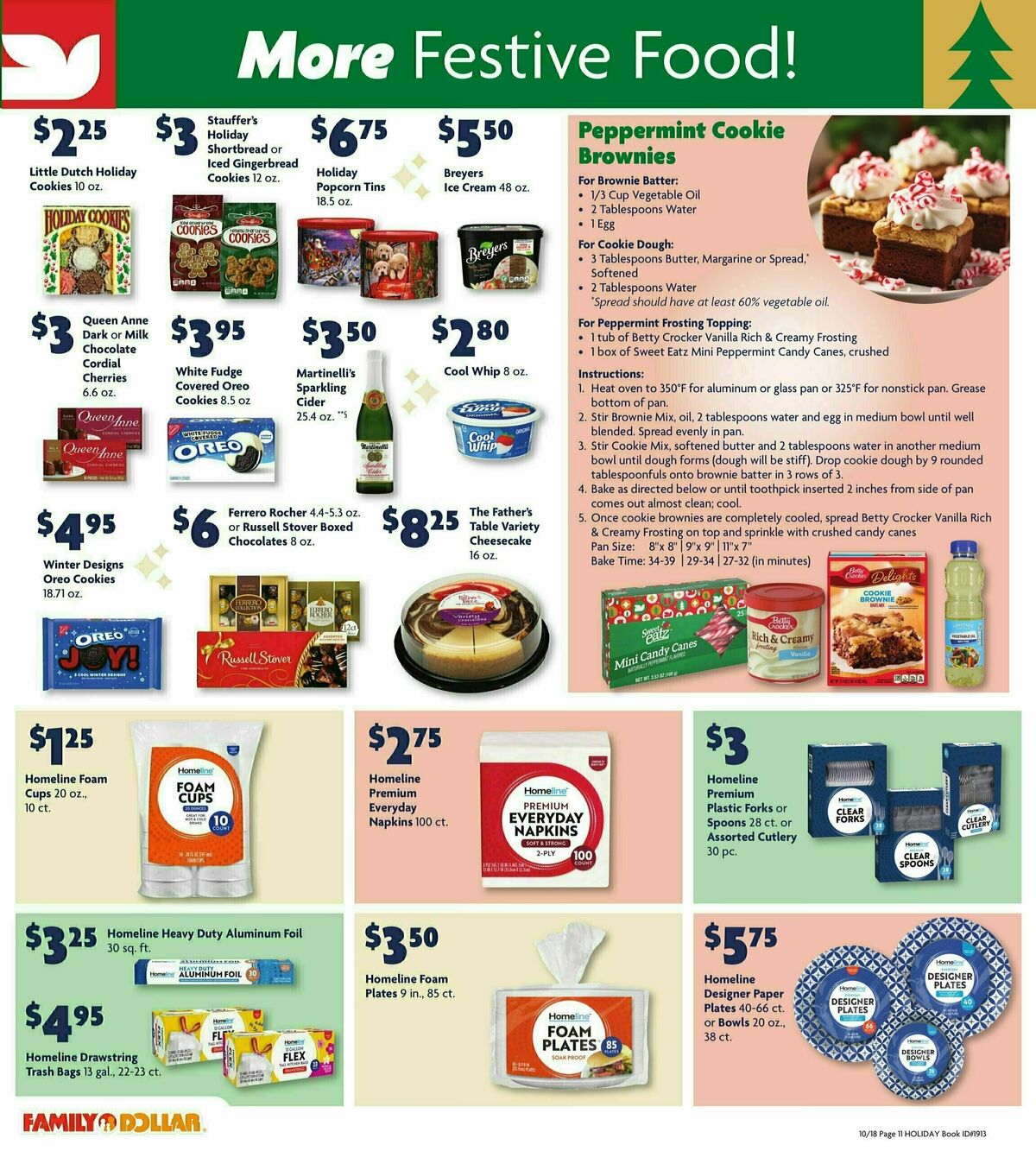 Family Dollar Holiday Gift Guide Weekly Ad from October 18