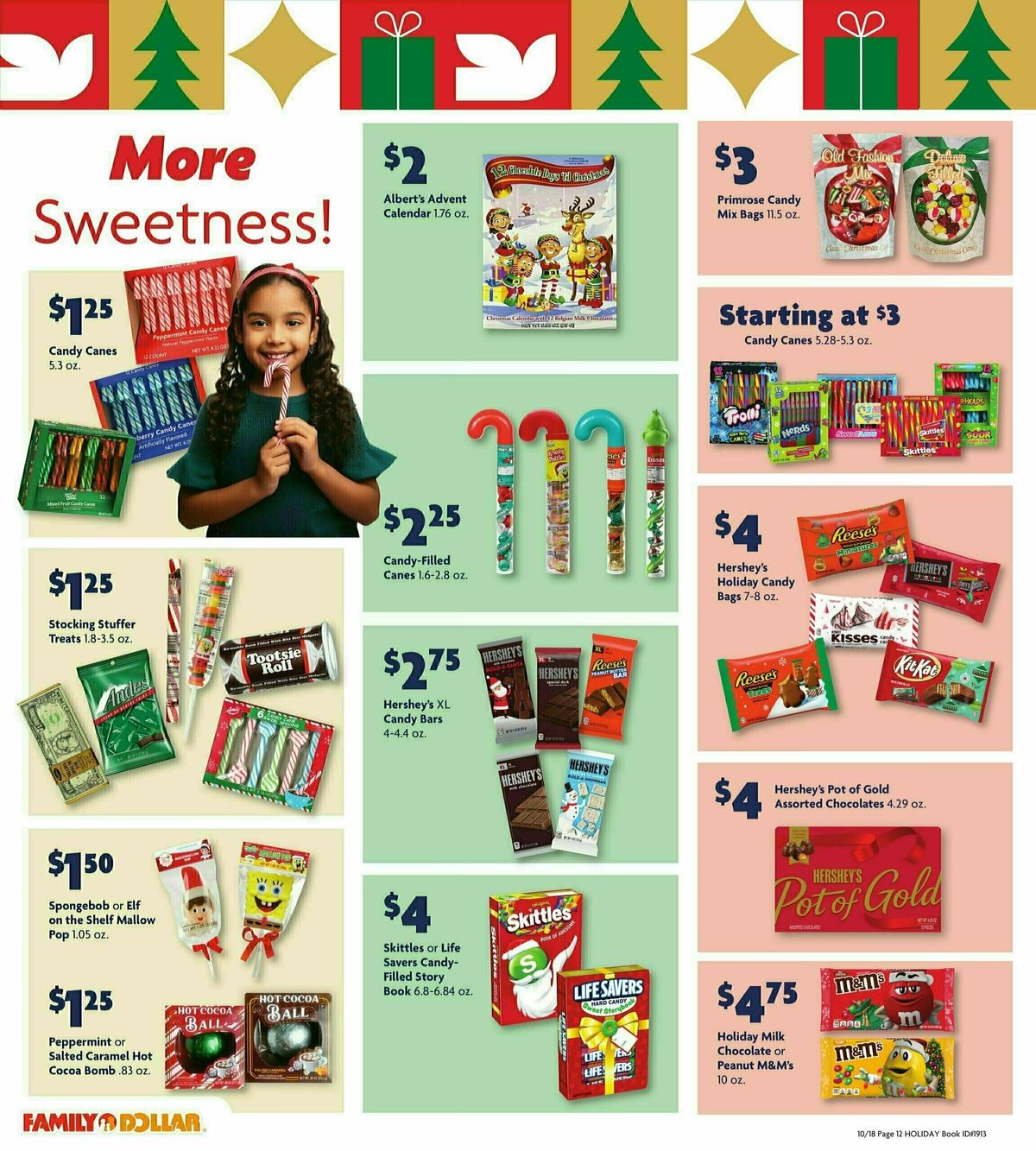 Family Dollar Holiday Gift Guide Weekly Ad from October 18