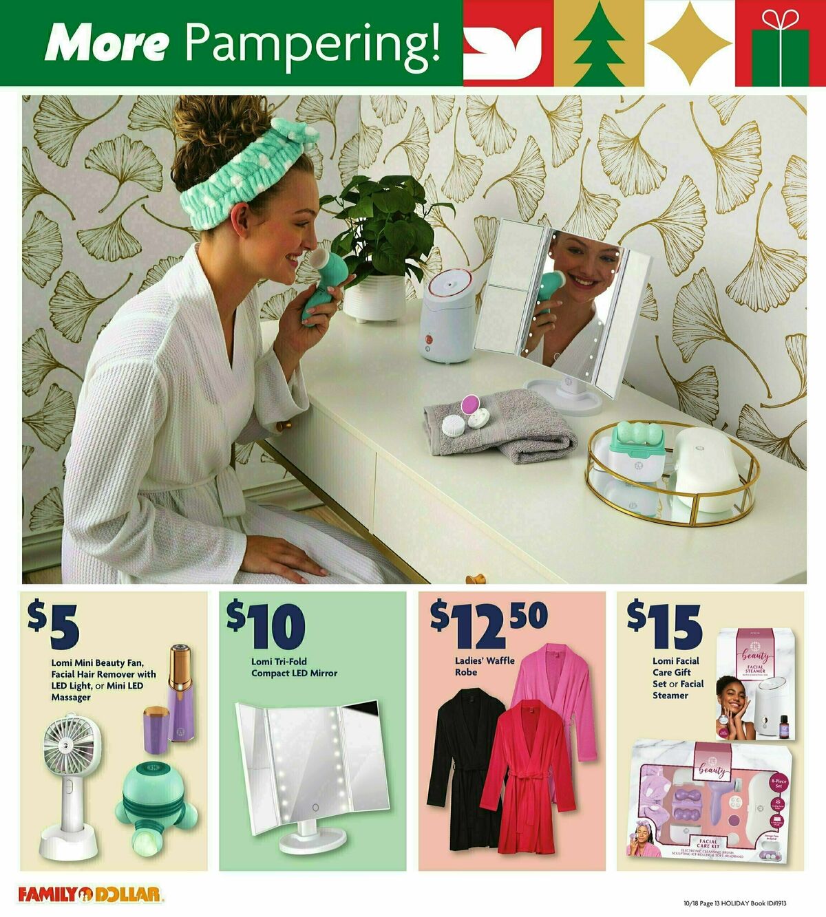 Family Dollar Holiday Gift Guide Weekly Ad from October 18