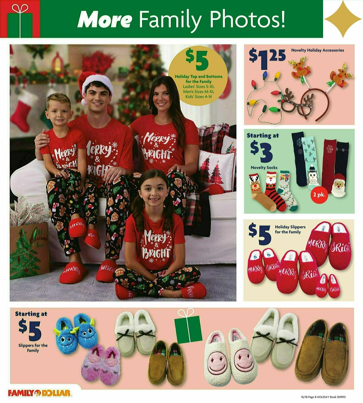 Family Dollar Holiday Gift Guide Weekly Ad from October 18