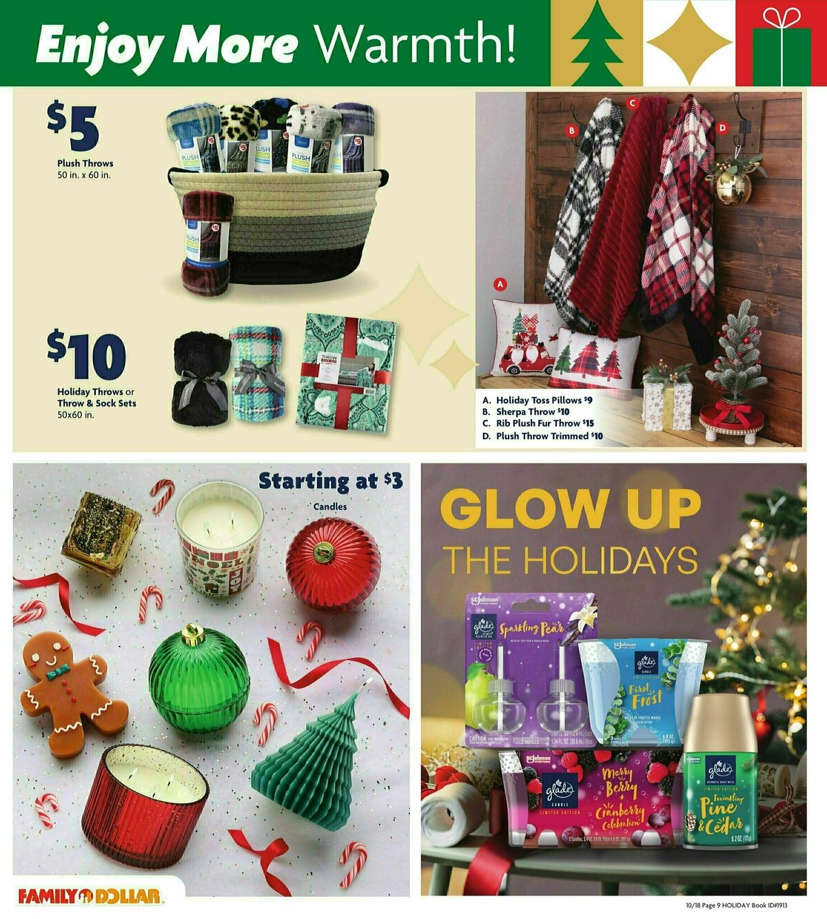 Family Dollar Holiday Gift Guide Weekly Ad from October 18